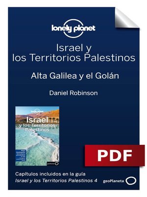 cover image of Israel y los Territorios Palestinos 4_6. Alta Galilea y el Golán